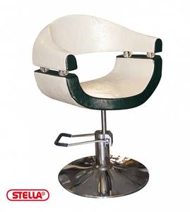Stella SX-2107 Hidraulikus fodrász szék fehér-fekete Hajvágószék