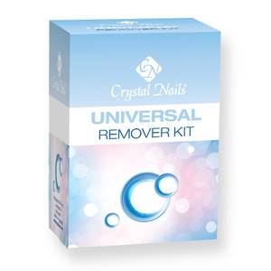 Crystal Nails  Universal Remover Kit - Leoldó készlet  