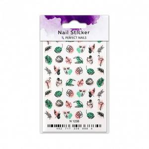 Perfect Nails Nail Stickers - PNDM62 Abstract Face & Leaf 