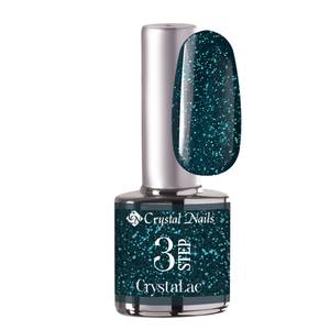Crystal Nails 3 Step CrystaLac - 3S161 Éjsötét 8ml Géllakk