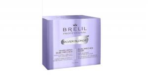 BRELIL Silver Blonde Sublimeches Mask 250 ml - Hamvasító hajpakolás SILVER BLONDE TERMÉKCSALÁD