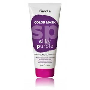 Fanola Color Maszk - Silky Purple Lila - 200 ml 