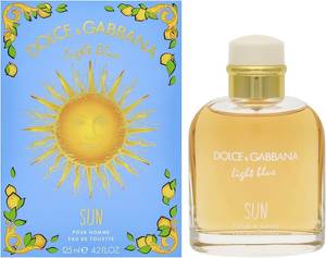 DOLCE & GABBANA Light Blue Sun Men Eau de Toilette 125ml  férfi parfüm