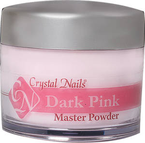 Crystal Nails Master Powder Dark Pink 100g Építő Porcelánpor