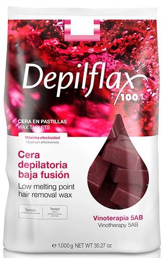 Depilflax Vinotherapy 5AB - Vörösbor 1000g gyanta 0