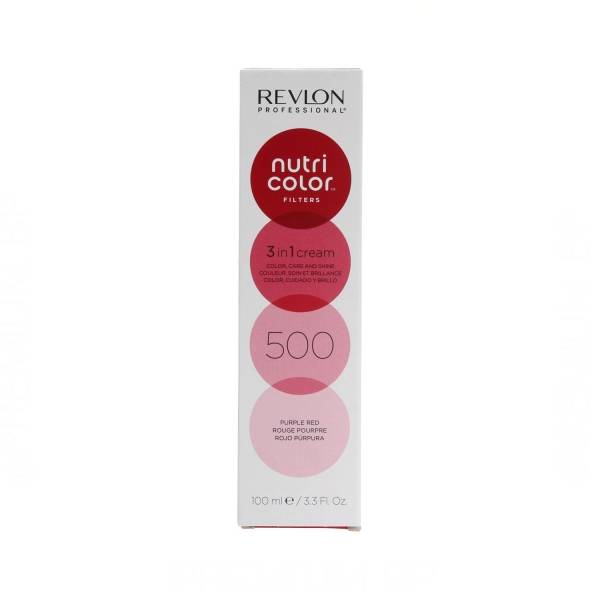 Revlon Nutri Color Fashion Filters 500 Burgundi - 100ml Hajszínező Balzsam 0