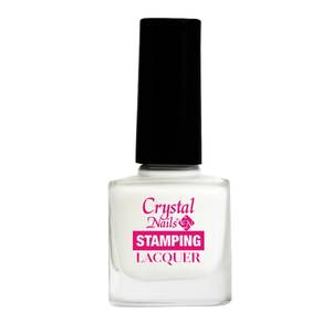 Crystal Nails Stamping Lacquer - Fehér 4ml 0