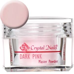 Crystal Nails Master Powder Dark Pink 17g Építő Porcelánpor 0