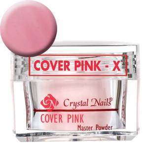 Crystal Nails Master Powder Cover Pink-X 17g Építő Porcelánpor 0