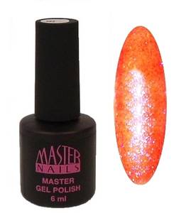Master Nails MN 6 ml Gel Polish: 38 - Gyémánt Neon Pink (Peach) gél lakk 0