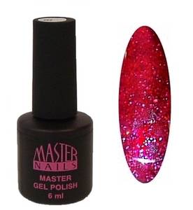Master Nails MN 6ml Gel Polish: 168 - Sparkling Ruby gél lakk