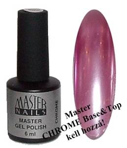 Master Nails MN 6 ml Gel Polish: Chrome - 908 gél lakk 0