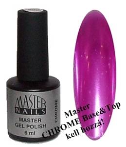 Master Nails MN 6 ml Gel Polish: Chrome - 911 gél lakk