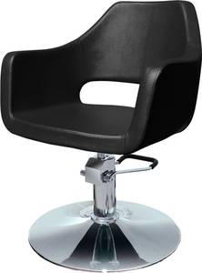 HAIRWAY Fodrász kiszolgáló szék NEO -fekete Hajvágószék