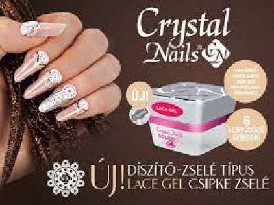 Crystal Nails Lace Gel - Csipke