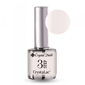 Crystal Nails 3 Step CrystaLac - 3S78 Hófehér 8ml Géllakk