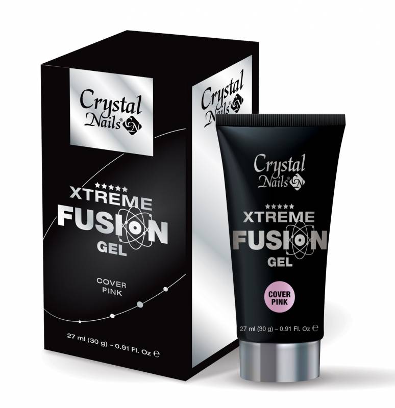 Crystal Nails  Xtreme Fusion AcrylGel - Cover Pink 30g  0