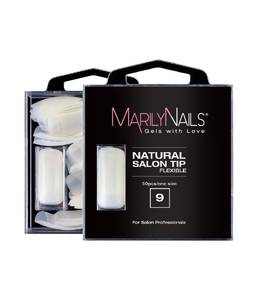 MarilyNails Natural Salon Tip Utántöltő 9 tip
