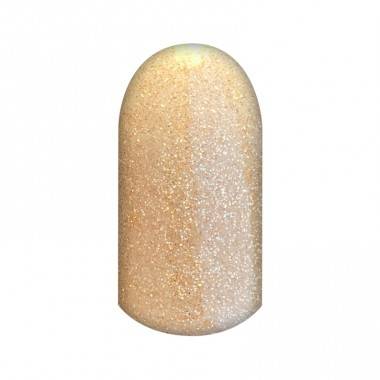 Diamond Nails Fixálásmentes Csillámos Fedőlakk - Arany 7ml 0