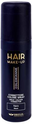 BRELIL l Hair Make Up 75 ml - Színkorrekciós Spray Fekete spray 0