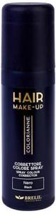 BRELIL l Hair Make Up 75 ml - Színkorrekciós Spray Fekete spray