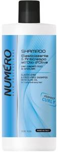 BRELIL Numero Elasticizing and Anti-frizz Shampoo 1000 ml - Anti-fríz hatású olíva olaj alapú sampon 