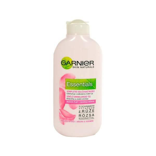 GARNIER Essentials - arclemosó tej érzékeny és száraz bőrre 200 ml arclemosó tej 0