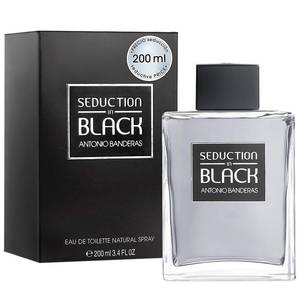 Antonio Banderas Seduction In Black Eau De Toilette Men 200ml parfüm