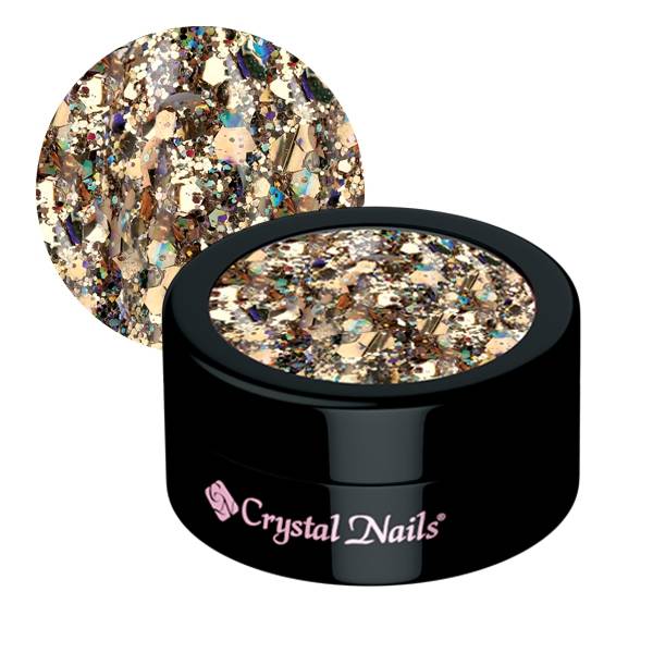 Crystal Nails Glam Glitters - 5 0