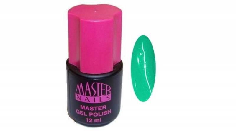 Master Nails 12 ml Gel Polish: 059 - Karibi zöld gél lakk 0