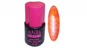 Master Nails 12 ml Gel Polish: 038 - Gyémánt Neon Pink (Peach) gél lakk