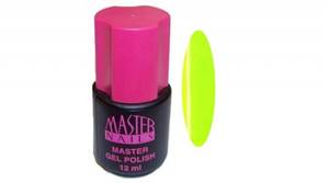 Master Nails 12 ml Gel Polish: 083 - Neon Sárga gél lakk
