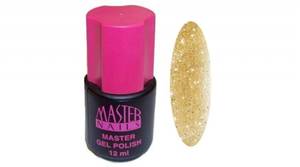 Master Nails 12 ml Gel Polish: 142 - Arany Glitter gél lakk 0