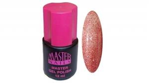 Master Nails 12 ml Gel Polish: 145 - Mályva Glitter gél lakk