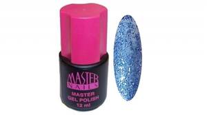 Master Nails 12 ml Gel Polish: 150 - Kék Glitter gél lakk