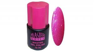 Master Nails 12 ml Gel Polish: 154 - Csillámos Barbie Pink gél lakk
