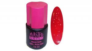 Master Nails 12 ml Gel Polish: 166 - Sparkling Red gél lakk 0