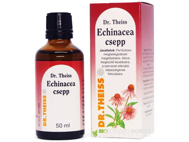 Echinacea csepp 50ml gyógyhatású készítmény 0