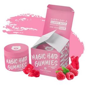 Magic Hair Gummies Málna Ízű Gumi vitamin