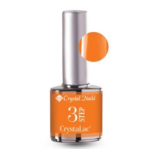 Crystal Nails 3 Step CrystaLac - 3S129 Lédús Narancs 8ml Géllakk 0