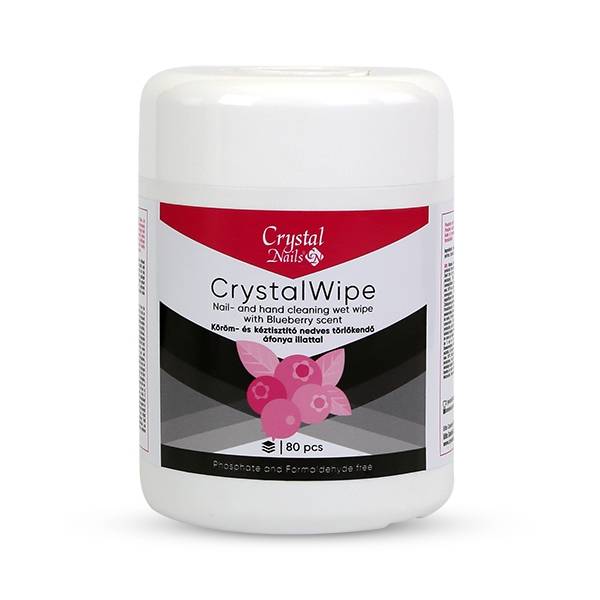 Crystal Nails Crystalwipe Köröm- És Kéztisztító Nedves Törlőkendő 0