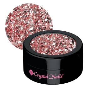 Crystal Nails Diva Glitters - 3 Baby Pink 