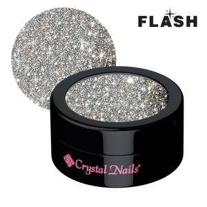 Crystal Nails Flash - Ezüst 0