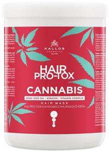Kallos Hair Pro - Tox Cannabis Hajpakoló Krém 1000ml 0