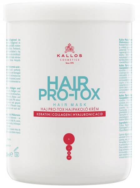 Kallos KJMN Hair Pro - Tox Hajpakoló Krém 1000ml 0
