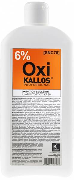 Kallos Illatosított 6% Hidrogén Peroxid Emulzió - 1000ml 0