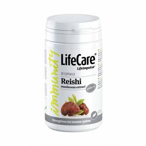 Life Care Life Impulse® Reishi Gombakivonat 400mg - Erősíti Az Immunrendszert 30db 
