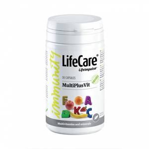 Life Care Life Impulse® MultiPlusVit Tabletta Vitaminokkal És Ásványi Anyagokkal 30db 
