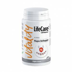 Life Care Life Impulse® MagneBeHappy Kapszula Magnéziummal És B6-Vitaminnal - Legyőzi A Stresszt 30db 