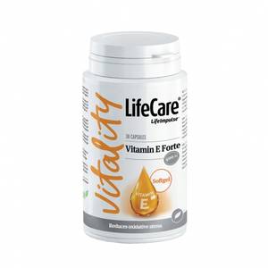 Life Care Life Impulse® E - Vitamin Forte Lágy Kapszula - Csökkenti Az Oxidatív Stresszt 30db 